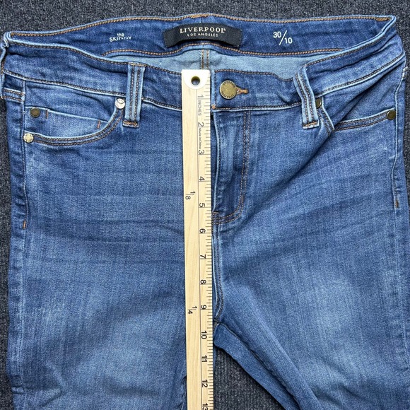 Liverpool Los Angeles The Skinny Jeans Victory Blue Wash Womens 30/10 LM2000F80 - Picture 4 of 8